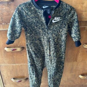 Nike Camouflage Footies Cozy One Piece